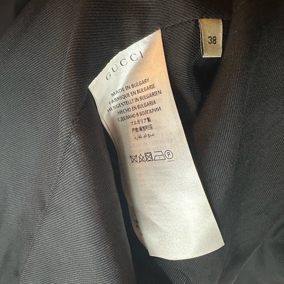 Gucci black blazer size 38 - Picture 6 of 6